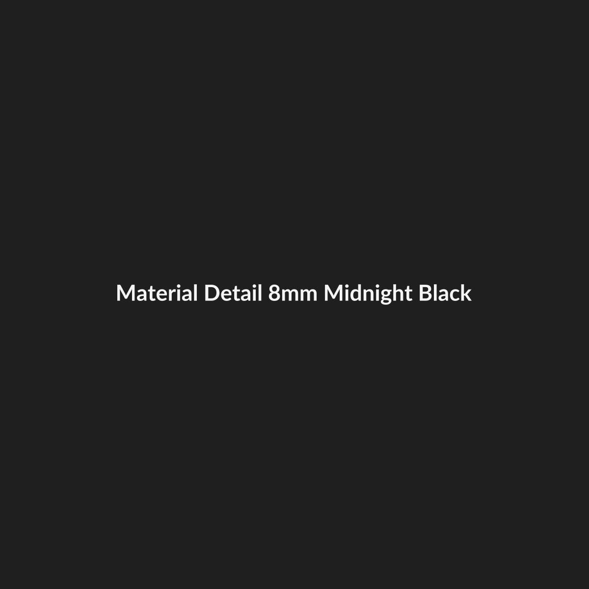 Nocturne Black Onyx material detail – polished black onyx-style stone beads with a dark-tone spacer detail