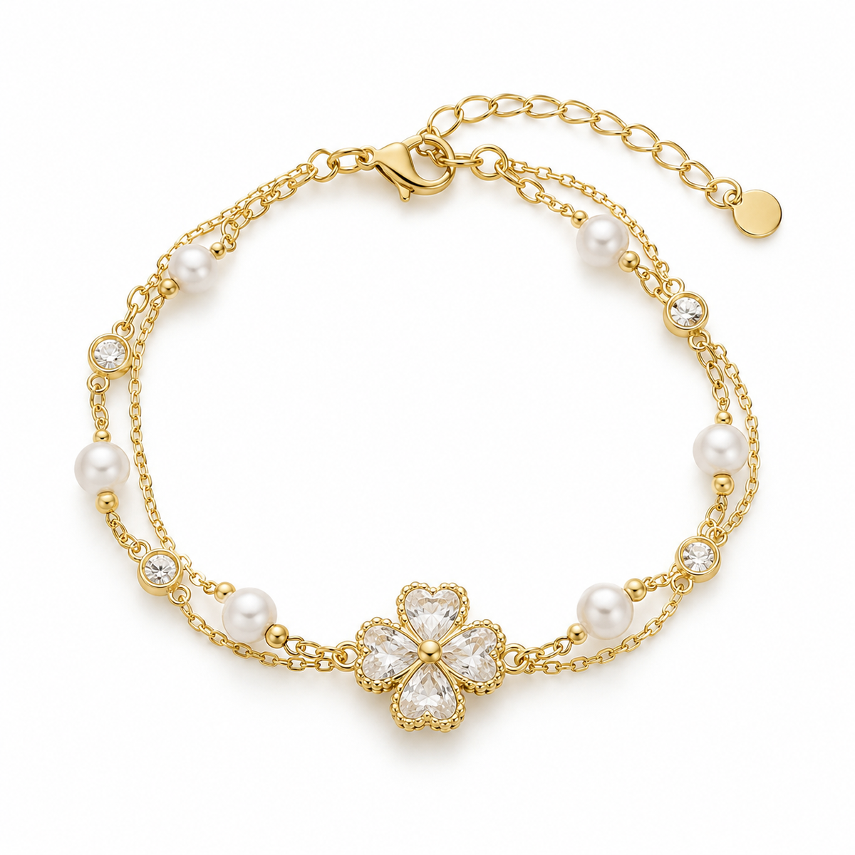 VELQIZORA™ Kaia Mixed-Metal Twist Bracelet – Gold & Silver Rope Bangle, Contemporary Two-Tone Wrist Jewelry