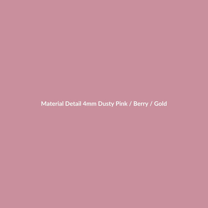 Rosé Pixel Pink Agate material detail – pink agate-style micro beads with compact geometric gold-tone details