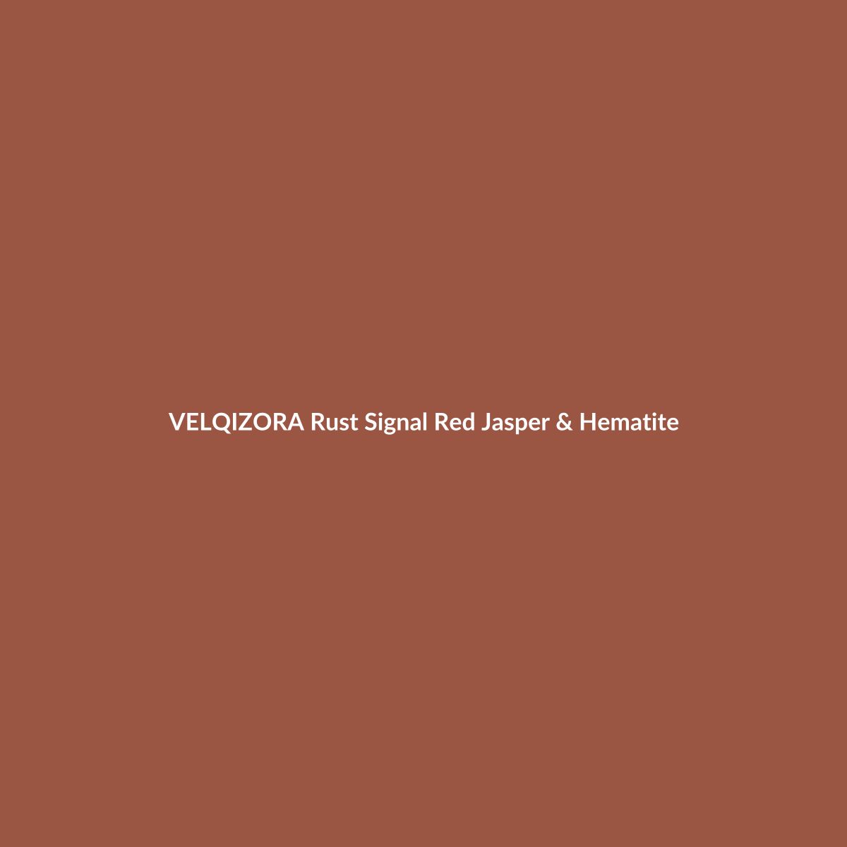 Rust Signal Red Jasper & Hematite – VELQIZORA™ product preview