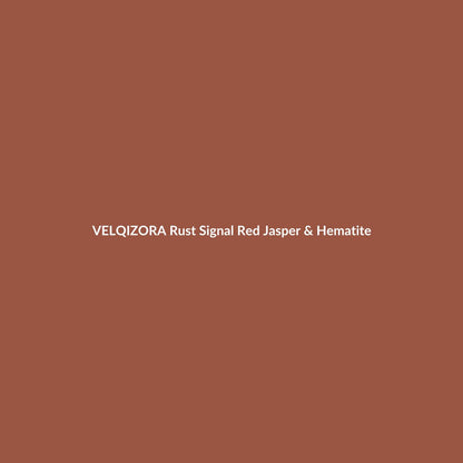 Rust Signal Red Jasper & Hematite – VELQIZORA™ product preview