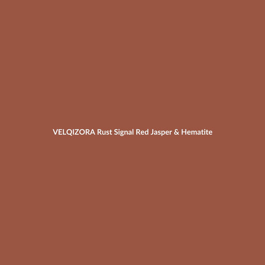 Rust Signal Red Jasper & Hematite – VELQIZORA™ product preview